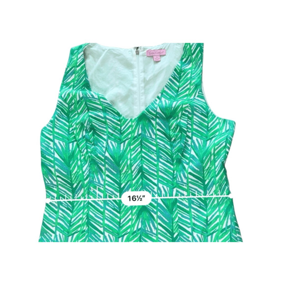 Lilly Pulitzer Tandie Shift Dress Costa Toucan Green Elephants 10 NWOT Coastal - Picture 6 of 13